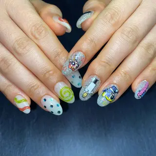 ネイル mana Jr.ネイリストのネイルデザイン