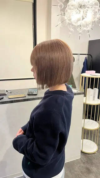 ショート カラー 安藤 誠斗のヘアスタイル