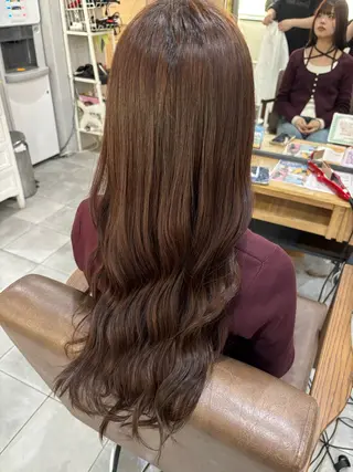 ロング カラー ❄️中野侑香❄️ ハイライト/ブリーチのヘアスタイル