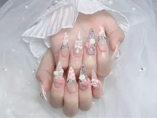 ネイル Sora nail 長さ出し専門店のネイルデザイン