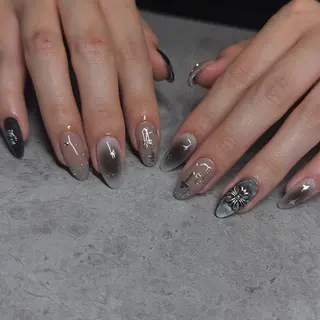 ネイル IROHA NAIL Kurumi🪽🫧のネイルデザイン