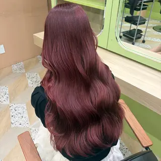 カラー yuka♡/暖色系/ ブリーチなしWカラーのヘアスタイル