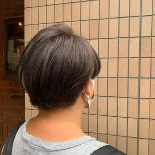 ショート カラー 韓国スタイル🇰🇷 annaのヘアスタイル