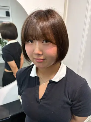 ショート カラー 横浜/✨️透明感 カラー✨️/美優のヘアスタイル