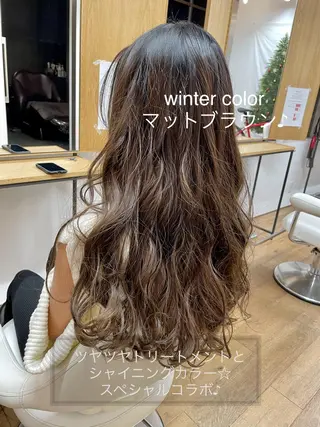 ロング カラー 田中 陽一のヘアスタイル