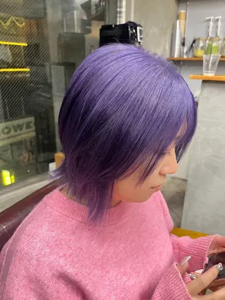 カラー 秋山 美奈のヘアスタイル