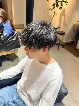パーマ メンズ メンズ専門 井藤 雅也のヘアスタイル