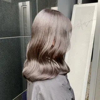 ロング カラー 山内 直英のヘアスタイル