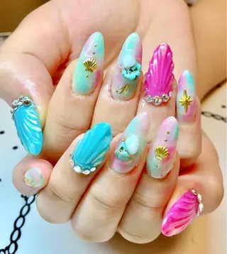 ネイル nailist cocoのネイルデザイン