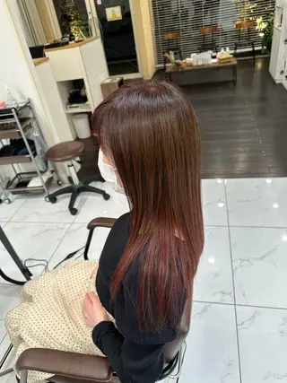 ロング カラー GRANDEUR 奥澤のヘアスタイル
