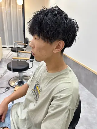 メンズ SOYON副店長河野 誠也のヘアスタイル