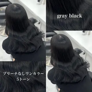 カラー 🩶透明感ダブル カラー🩶 maoのヘアスタイル