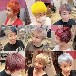 ロング カラー ヘアアレンジ 平川 友理/韓国ヘア💘のヘアスタイル