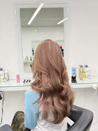 ロング カラー ❄最強かわいいカラー ❄️MINA❄️のヘアスタイル