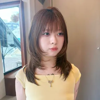 セミロング ボブ/ミニボブ ❣️マナミのヘアスタイル