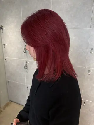 ミディアム カラー 🤍透明感カラー🤍 三浦瑠璃のヘアスタイル