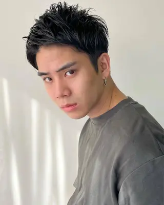 ショート メンズ 吉田 凱翔のヘアスタイル