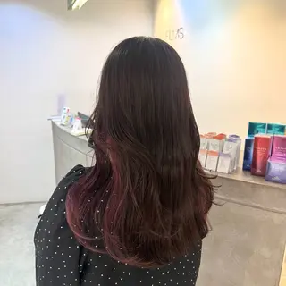 ロング Misato🎀🖤 ブリーチ/パーマのヘアスタイル