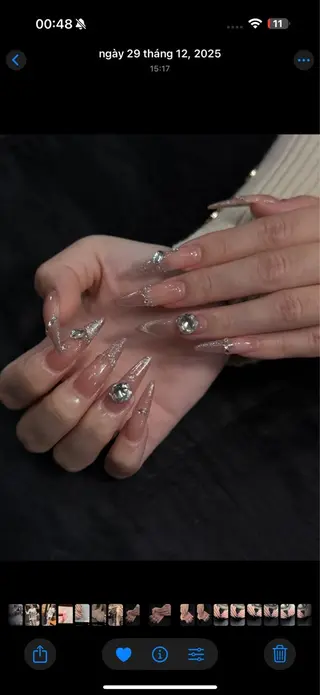 セミロング Bibi nail Osakaのネイルデザイン