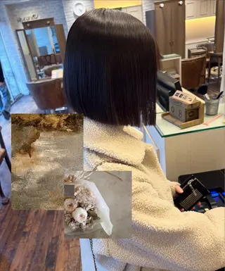 ショート 透けカラー.艶髪. 梅田♡midoのヘアスタイル