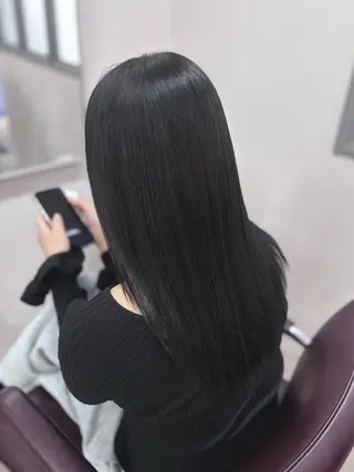 ミディアム カラー 渋谷|透明感カラー 🫧🤍|rinaのヘアスタイル