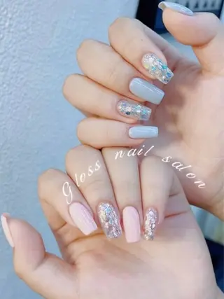ネイル miho🍎 Gloss nailのネイルデザイン