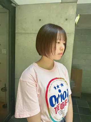 ショート カラー MISAKI ‎のヘアスタイル