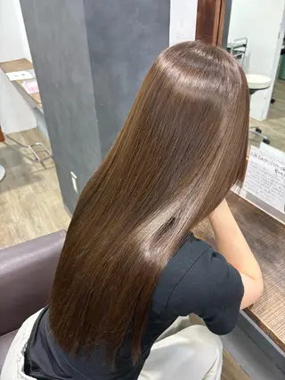 カラー なかじま ゆきのヘアスタイル
