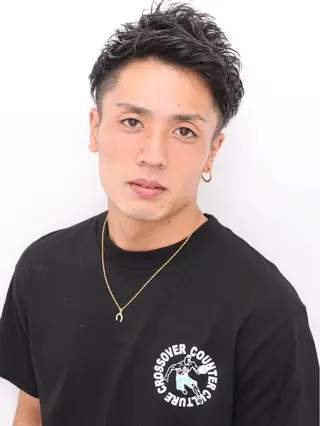 メンズ THE USUAL ユージュアルのヘアスタイル
