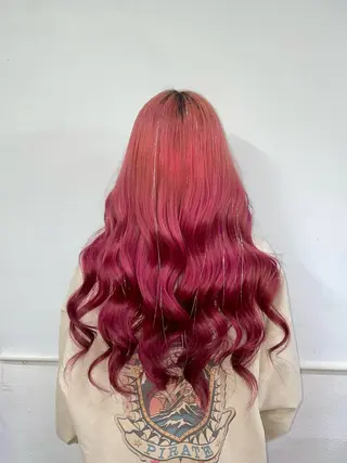 ロング 👽KINA👽 派手髪🦖💖✨のヘアスタイル