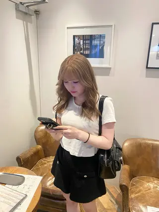 セミロング lolonois梅田 rami🎀のヘアスタイル