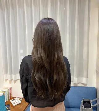 ロング カラー RINNO🌷透明感 カラー/髪質改善のヘアスタイル