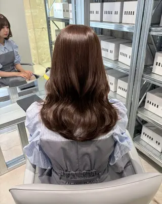 セミロング カラー ダブルカラー/レイヤ ーカット 🤍ゆきなのヘアスタイル