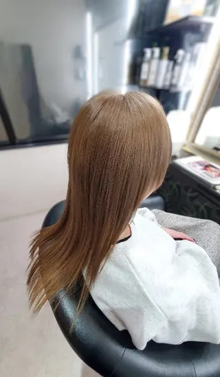 ロング カラー 小島　崇義 ブリーチお任せ下さいのヘアスタイル