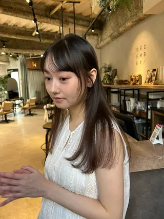 ロング 簑島 ゆうかのヘアスタイル