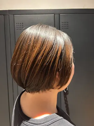 ショート 🌊インナーカラー 🐬櫻井海星のヘアスタイル