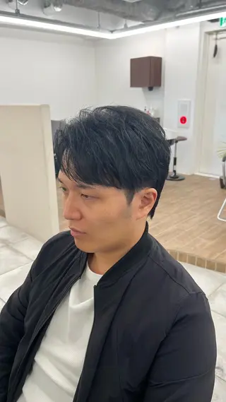 ショート パーマ メンズ 🏆メンズヘア特化 🥇代表りんぺーのヘアスタイル
