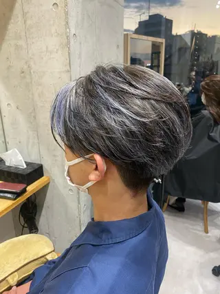 カラー メンズ 似合う髪型見つけます AYAKAのヘアスタイル