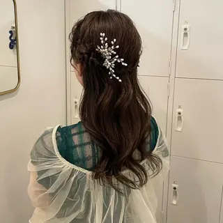 canon/レイヤー /透明感カラーのヘアスタイル