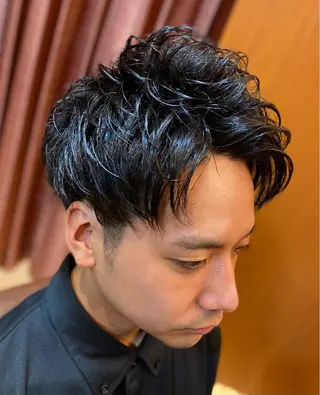 ショート メンズ たけ しまのヘアスタイル