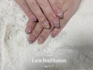 ショート カラー ネイル Le’a NailSalonのネイルデザイン