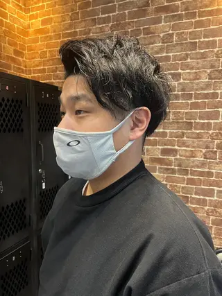 ショート カラー パーマ ヘアアレンジ メンズ キッズ ネイル マツエク・マツパ アイブロウ 久木原 ゆりのヘアスタイル