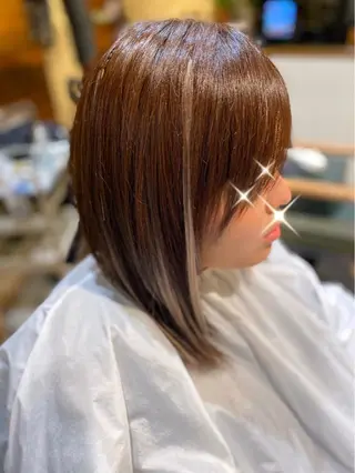 ミディアム カラー Ray hair 春日部のヘアスタイル