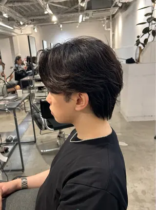パーマ メンズ メンズ清潔感のプロ 💈メンズパーマ藤田のヘアスタイル