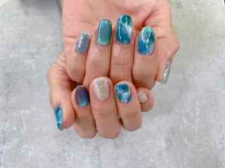 ネイル foglia❁﻿. ⌇﻿imamuraのネイルデザイン