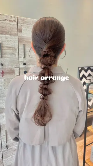 ヘアアレンジ メンズカットパーマ/ ヘアセット🎀Amiのヘアスタイル