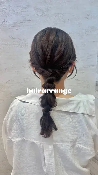 ヘアアレンジ メンズカットパーマ/ ヘアセット🎀Amiのヘアスタイル