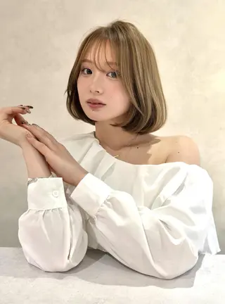 カラー ✨ボブ・レイヤー・ トレンドカラー✨のヘアスタイル