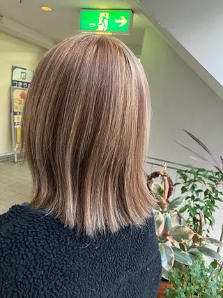 ミディアム カラー 小島 よしおのヘアスタイル