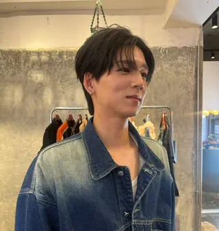 カラー メンズ 池田 早希のヘアスタイル